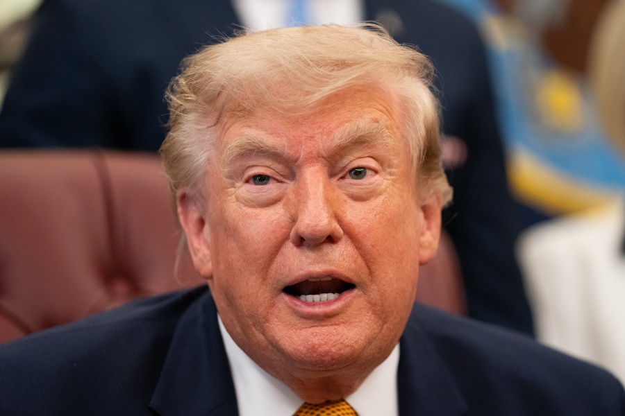 Trump announces an executive order establishing the Presidential Military Spouse Commission Trump