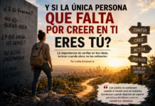 La importancia de confiar en tus ideas, incluso cuando otros no las entienden cartel