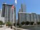 La isla de Miami donde Jeff Bezos tiene casa forma a sus policías como agentes migratorios fachada de los edificios de lujo en Edgewater, uno de los barrios costeros urbanos de mayor crecimiento en Miami