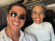 la empresaria costarricensea, Carolina Espinoza (d), posando junto a su hijo Santiago Espinoza