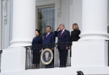 Duelo de limusinas en Washington: 'la Bestia' de Trump contra 'la Bandera Roja' de Xi
