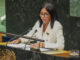 Delcy Rodríguez dice que Machado pudo evitar hacer un "show" en su vuelta a Venezuela