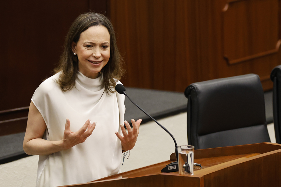 María Corina Machado dice que no ha solicitado protección para regresar a Venezuela María Corina Machado