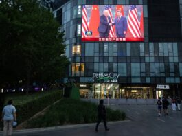 US President Donald Trump visits China
