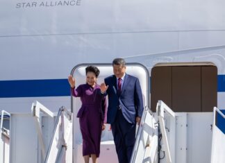 Trump dice que él y Xi se verán en noviembre en la APEC y en diciembre en el G20 Chinese President Xi departs the US following his state visit