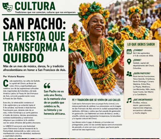 cartel de actividad cultural