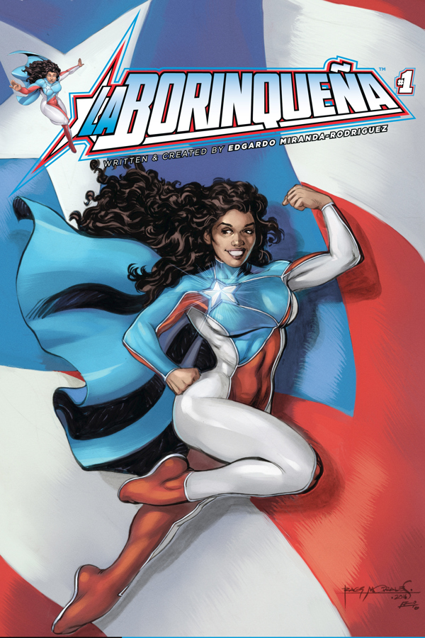 primera portada del 2016 de La Borinqueña, obra de Edgardo Miranda-Rodriguez