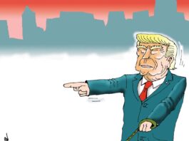 Trump y el ICE CARICATURA