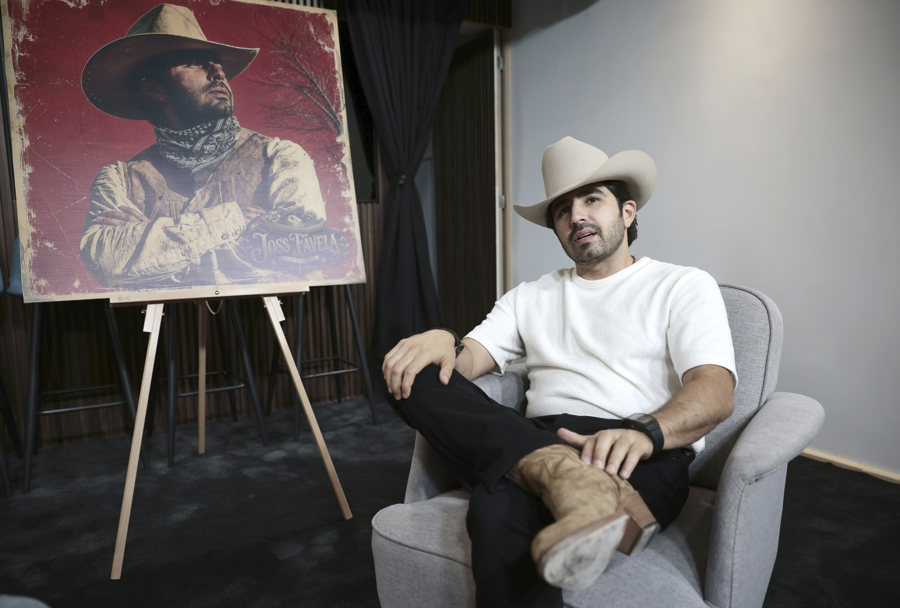 El cantante de regional mexicano Joss Favela