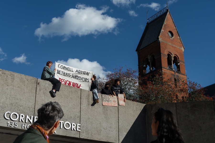 Students protest Cornell University sexual assault handling