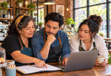 Family café finances, together