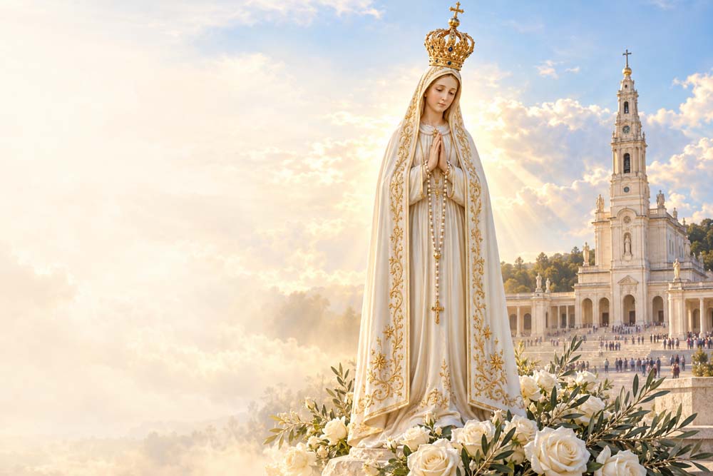 Fatima Madonna at the Basilica-1