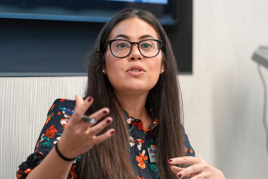 Casi 26.000 niños migrantes no acompañados afrontan La directora del Programa Legal de Menores de Edad en AI Justice, Alexandra Manrique Alfonso