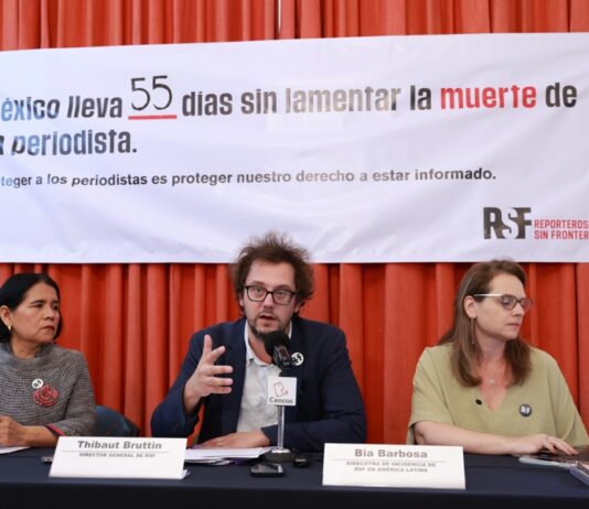 Reporteros Sin Fronteras: no hay avances en los 22 compromisos de Sheinbaum con la prensa