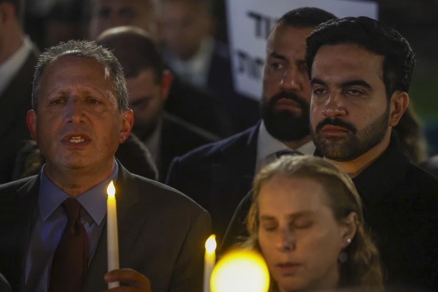 Israelis for Peace lead October 07 vigil in New York Mamdani
