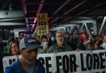 Protestan contra ICE en Nueva York en la zona donde un dominicano fue herido de bala