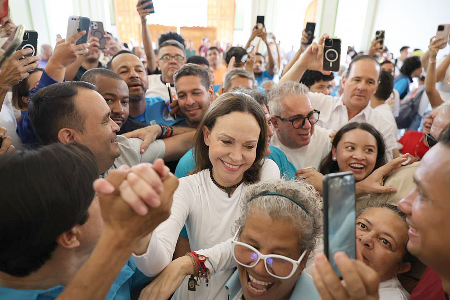 María Corina Machado ya se encuentra en Venezuela María Corina Machado