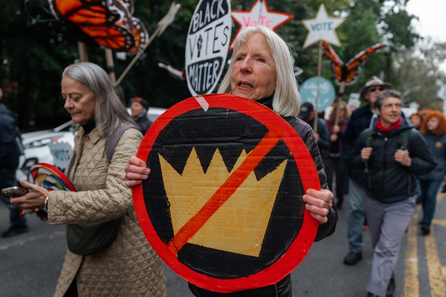 'No Kings' protest in New York