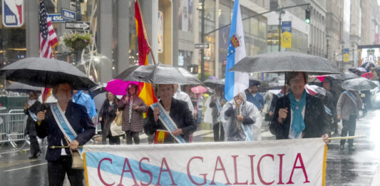 El Xacobeo 2027 se abre paso en Nueva York de la mano de la comunidad gallega El Xacobeo 2027