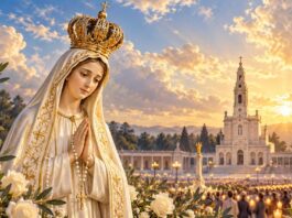 Virgen de Fátima: un llamado a la paz y la esperanza Our Lady of Fátima at Dawn