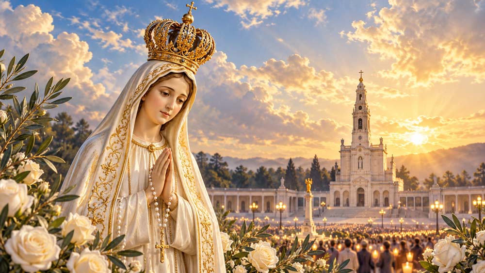 Our Lady of Fátima at Dawn