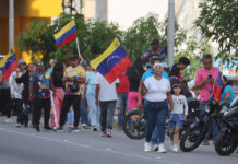 Simpatizantes de María Corina Machado