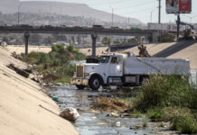 La contaminación del río Tijuana cruza a EEUU y escala hasta el T-MEC