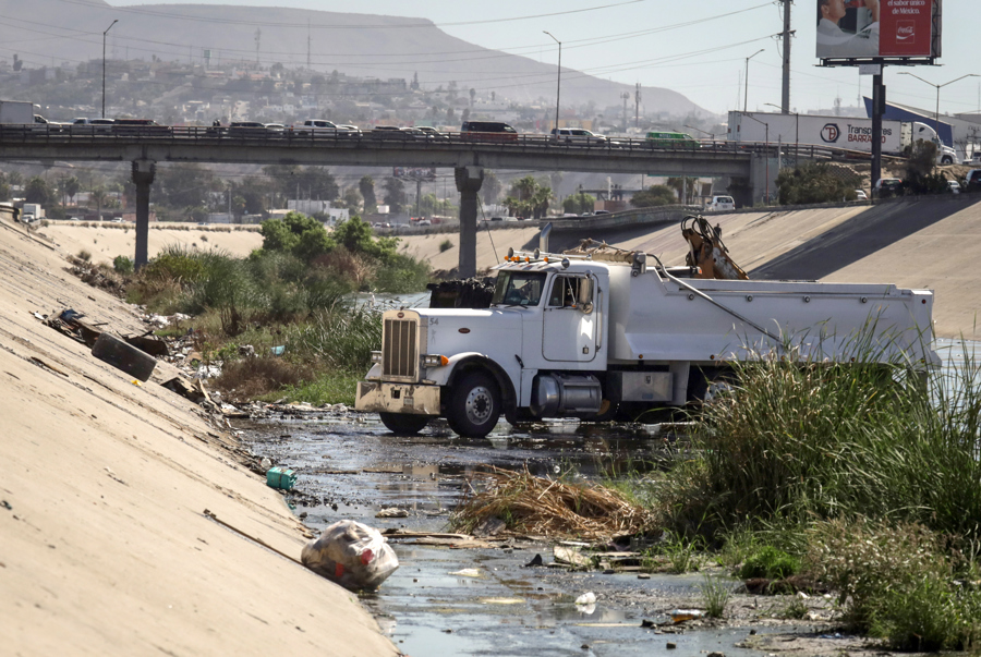 La contaminación del río Tijuana cruza a EEUU y escala hasta el T-MEC La contaminación del río Tijuana cruza a EEUU y escala hasta el T-MEC