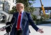 Trump dice que no tiene "prisa" para nombrar a un nuevo portavoz de la Casa Blanca Trump