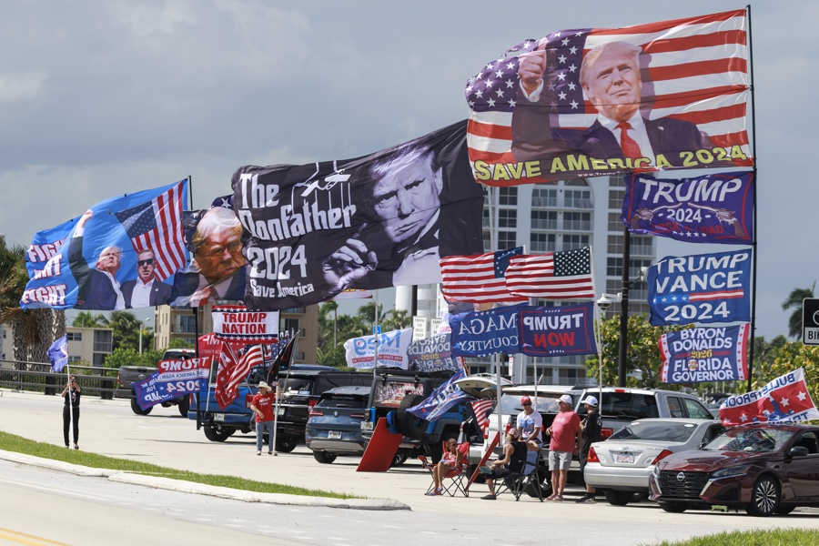 President Trump to vote in person in Palm Beach County Trump
