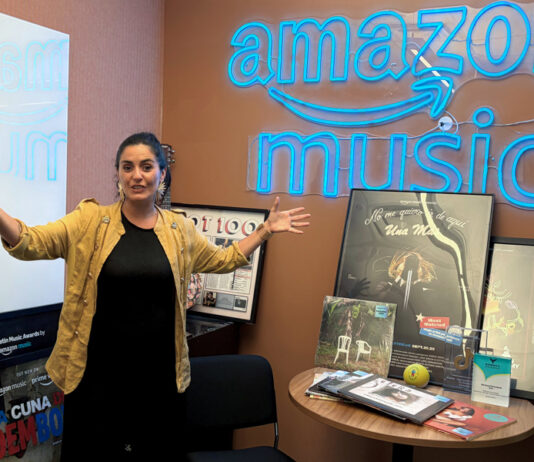 directora de Música, Latin-Iberia de Amazon Music, Rocío Guerrero