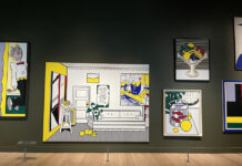 obras del artista pop estadounidense Roy Lichtenstein