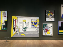 obras del artista pop estadounidense Roy Lichtenstein