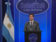 portavoz de la Presidencia, Adrián Ravier