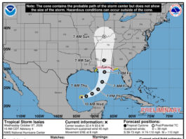 Se forma la tormenta Isaías y podría convertirse en huracán el jueves rumbo al sur de EEUU