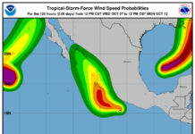 Simón se forma en el Pacífico mientras se intensifica y avanza al occidente de México