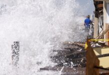 La tormenta tropical Rachel se acerca a costas mexicanas y deja lluvias en Baja California